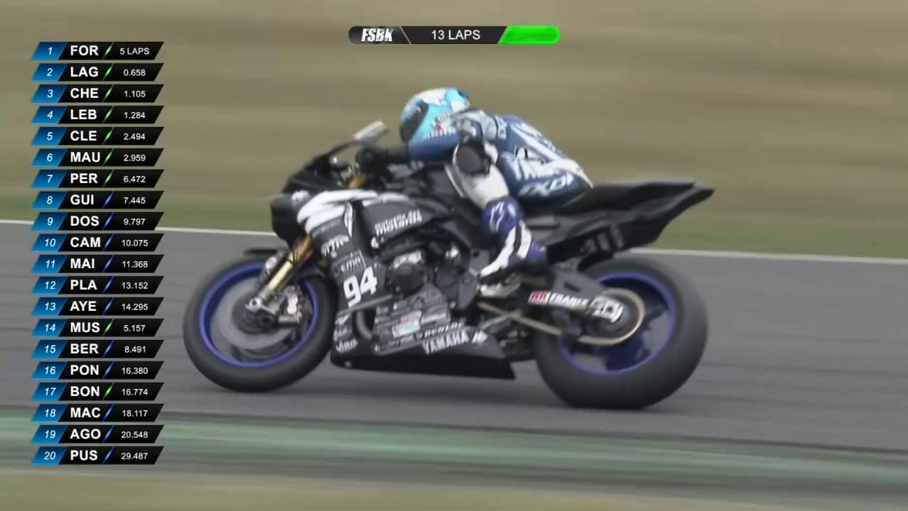 Fsbk - Albi : Superbike / Course 1