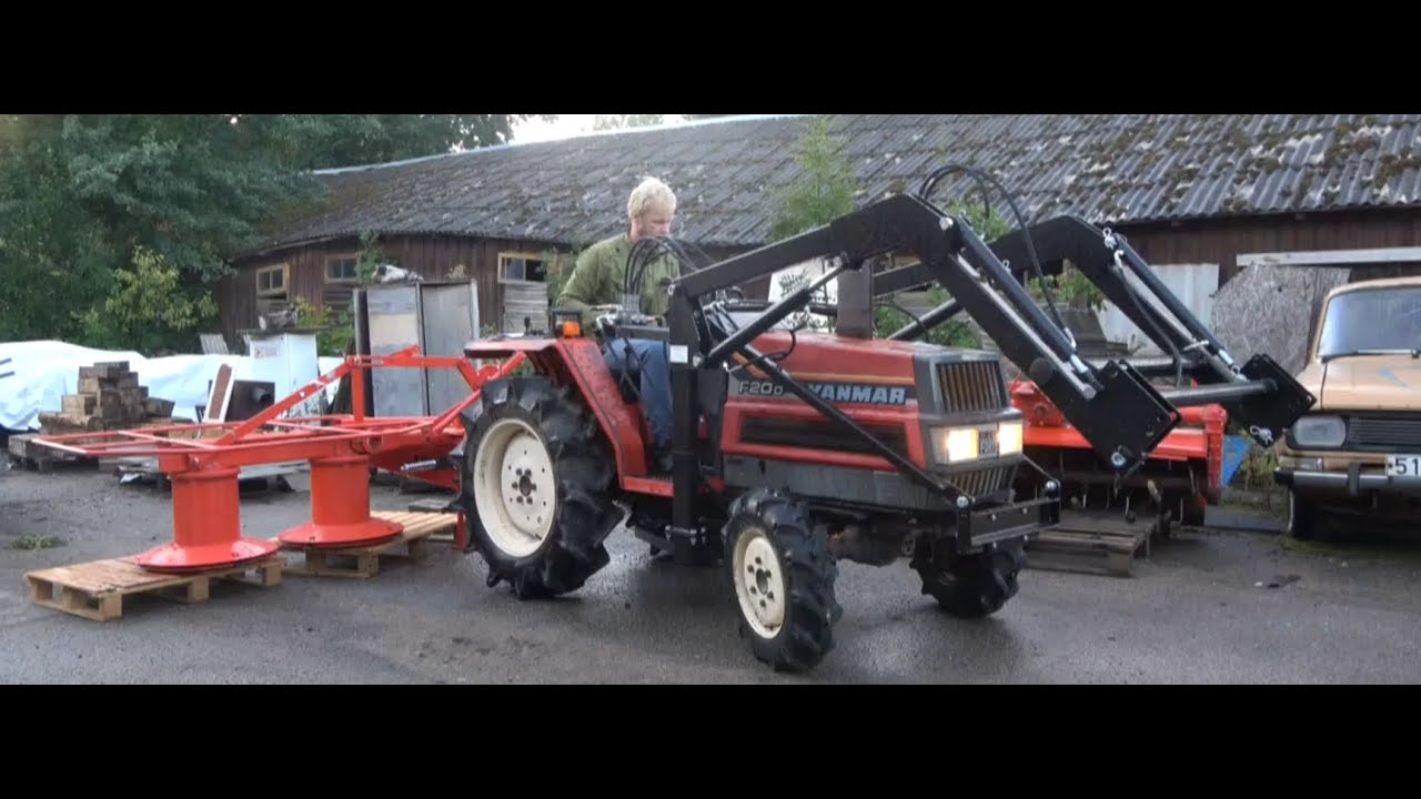 YANMAR F20 front loader installation
