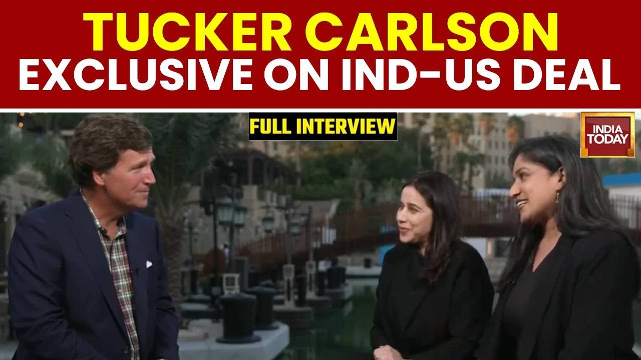 Tucker Carlson On India-US Trade Deal, Modi-Trump Relations, Putin Interview And Global Media