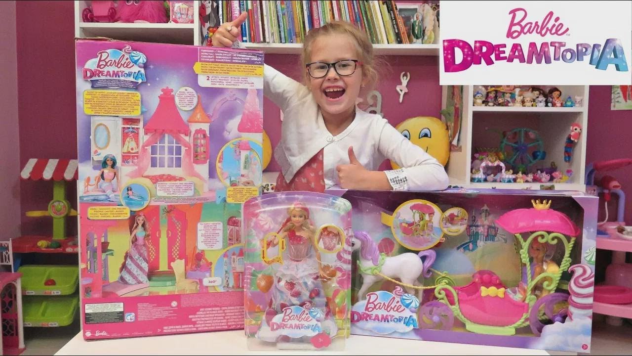 Barbie Dreamtopia Candy Palace &ndash; Magic Melody Princess & Sweet Carriage Adventure