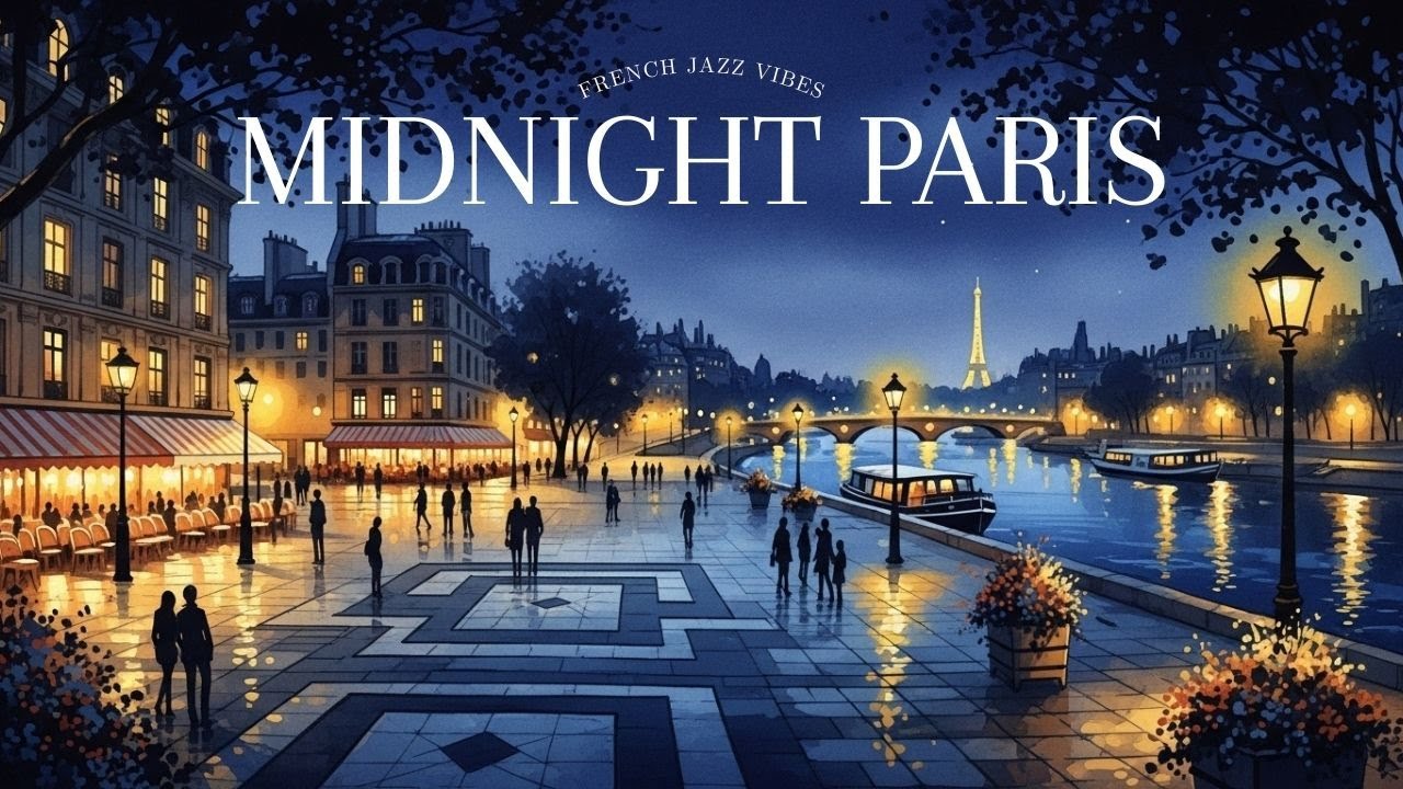 𝐌𝐢𝐝𝐧𝐢𝐠𝐡𝐭 𝐏𝐚𝐫𝐢𝐬 🌙French Instrumental Music — Night & Cozy Playlist | Musique Française