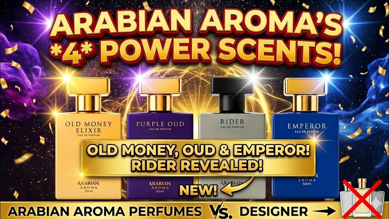 Распаковка 4 новых мощных ароматов от Arabian Aroma | Распаковка и первые впечатления
