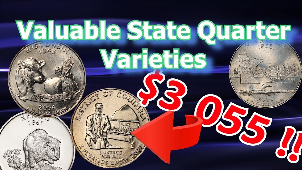 5 State Quarter Varieties Worth Good Money