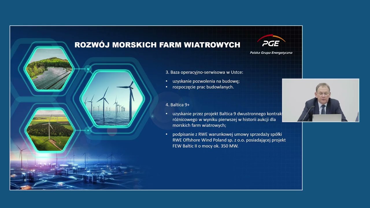 Grupa PGE - wyniki finansowe i operacyjne za IV kwartał i rok 2025