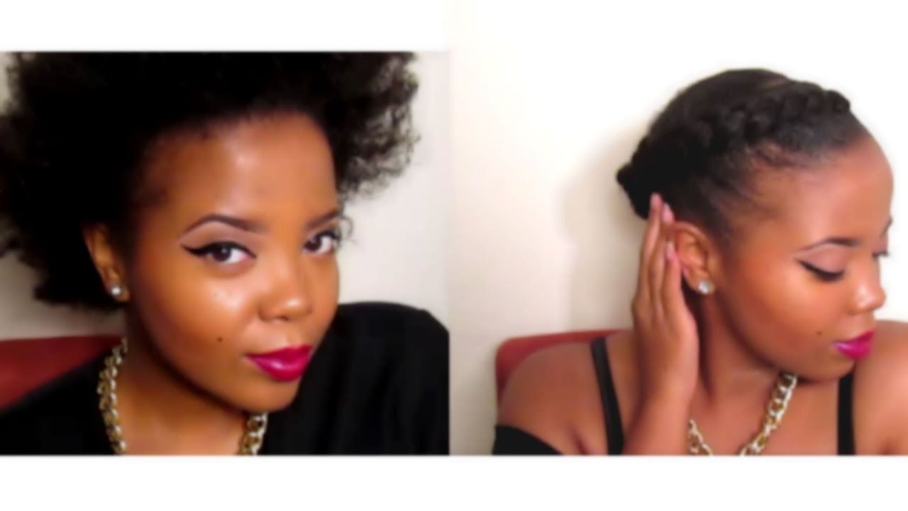 Natural Hair | Grecian Goddess Braids (with Marley Braiding Hair)