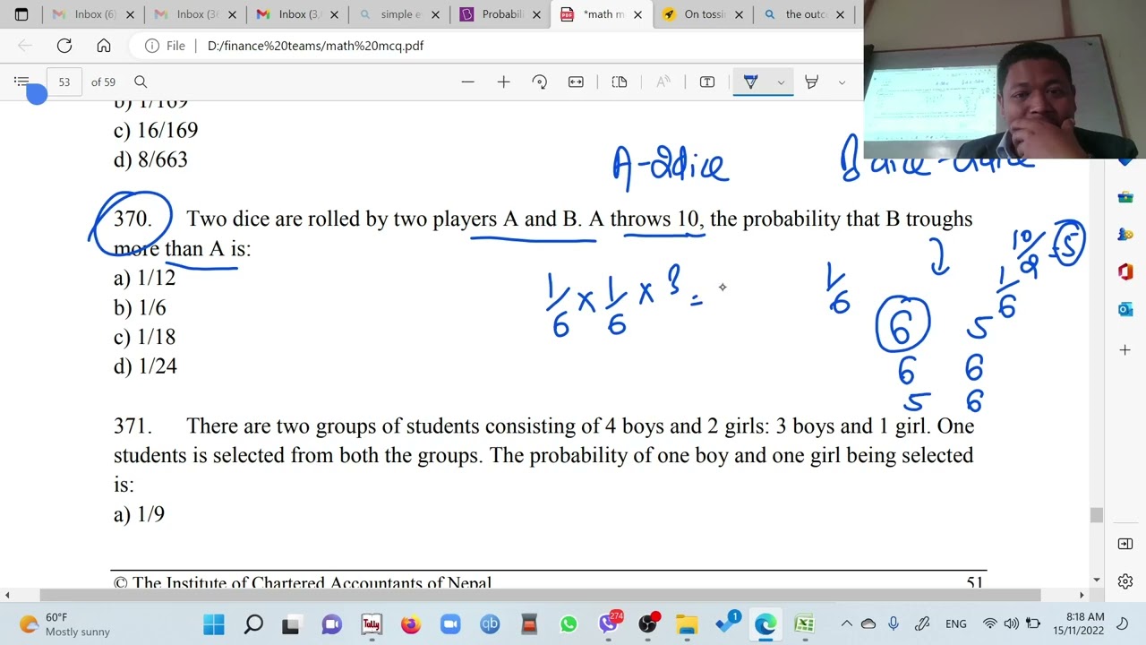 Lecture 63 MCQ Discussion