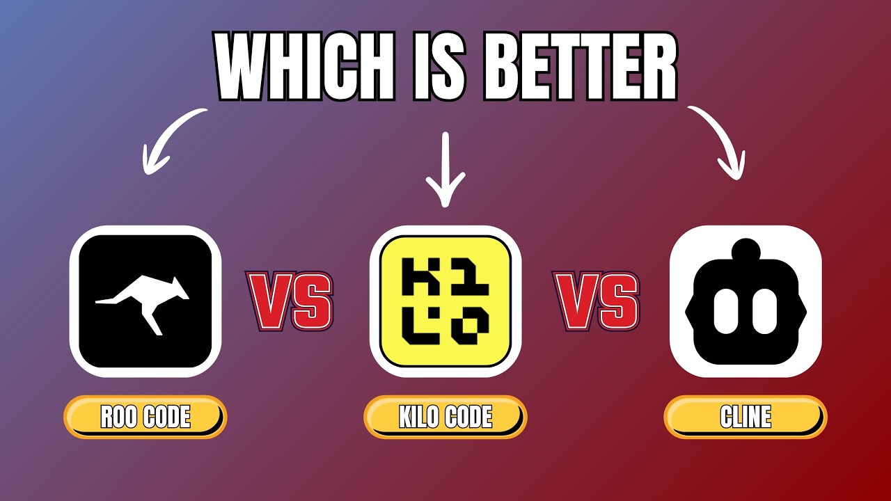 Roo Code vs Kilo Code vs Cline 🔥 Which One Is BEST? (2026 Review)