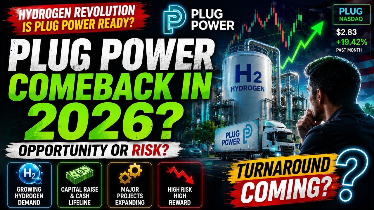 PLUG POWER Comeback in 2026? Hydrogen Growth vs Financial Risks Explained