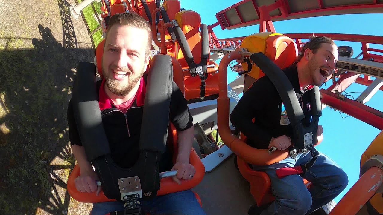 Cedar Point Maverick roller coaster POV