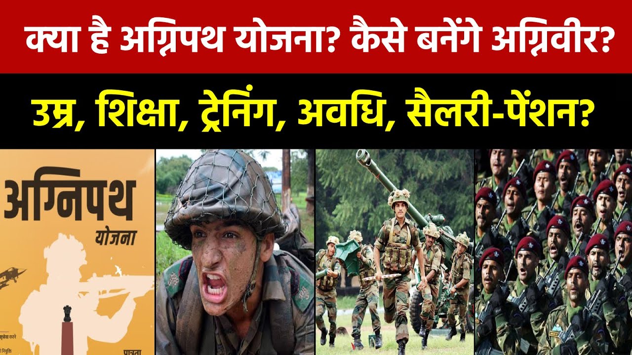 अग्निपथ योजना क्या है? | What is Agneepath Scheme | Indian Army |  Who will become Agniveer | Salary