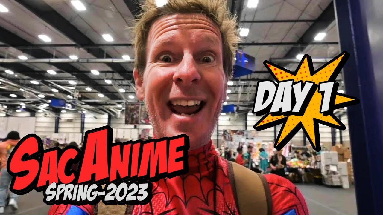SacAnime Spring-2023 Day 1 (Convention Vlog)