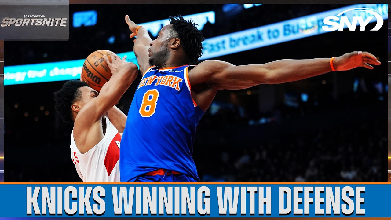 Knicks win with balance and defense in Toronto | SportsNite
