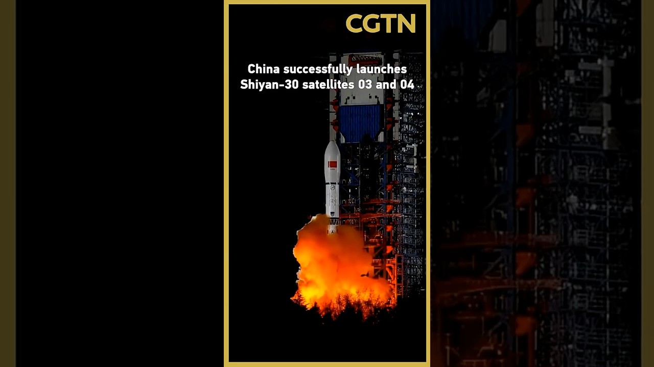 China successfully launches Shiyan 30 satellites 03 and 04