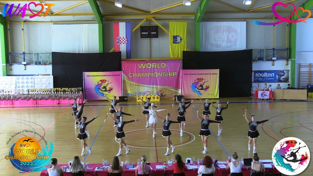 Baton Senior Stage- Taneční soubor Stars Bystřice pod Hostýnem, Czech Republic