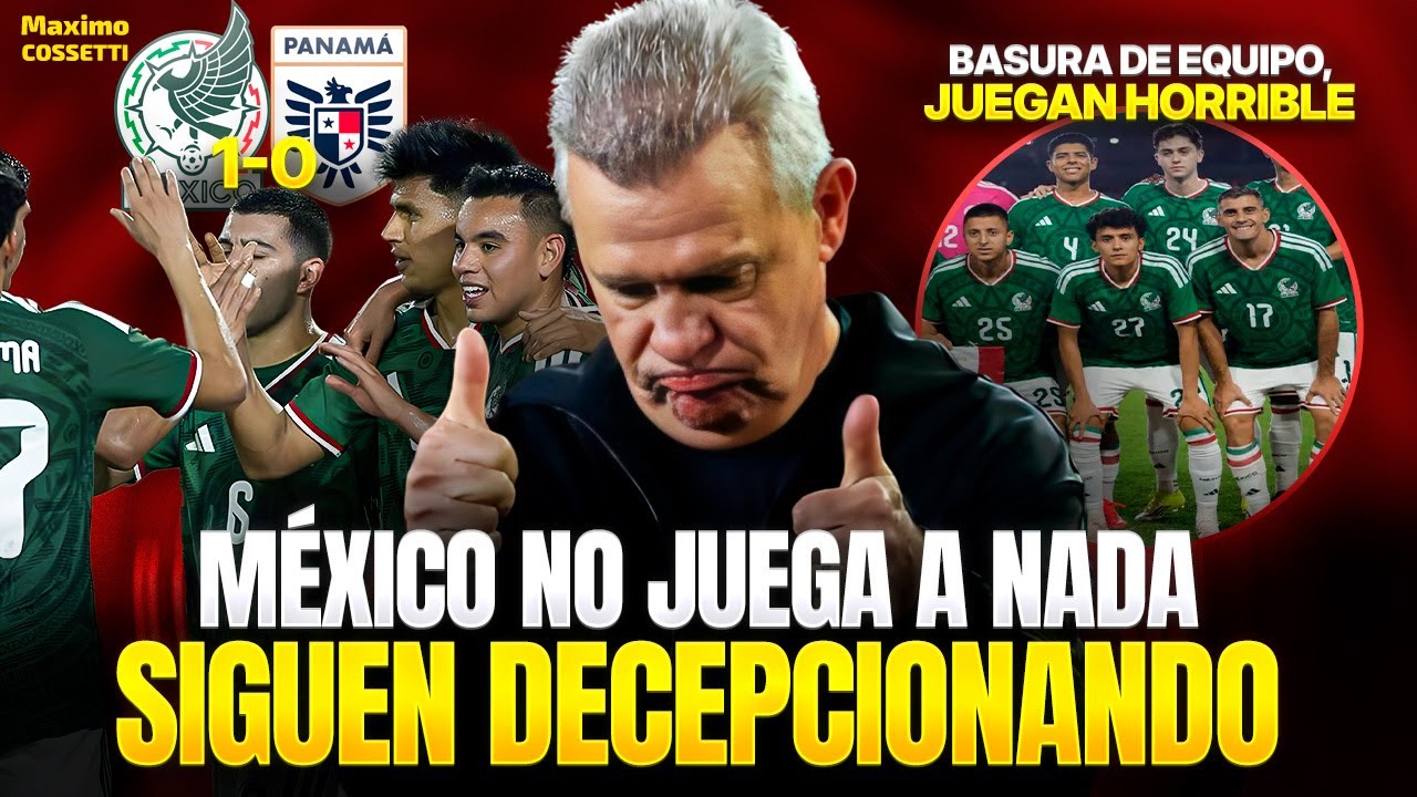 LA HORRIBLE SELECCIÓN MEXICANA APENAS SI LE PUDO GANAR A PANAMÁ Y FUE GRACIAS A UN AUTOGOL