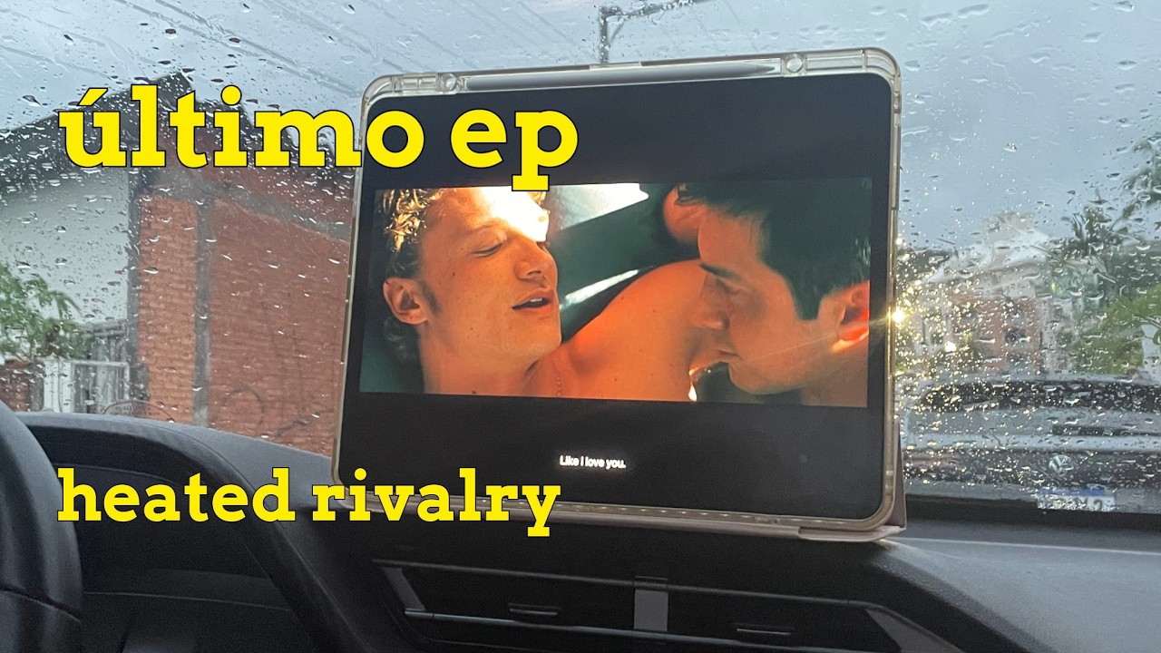vlog no carro: assistindo ao último ep de heated rivalry