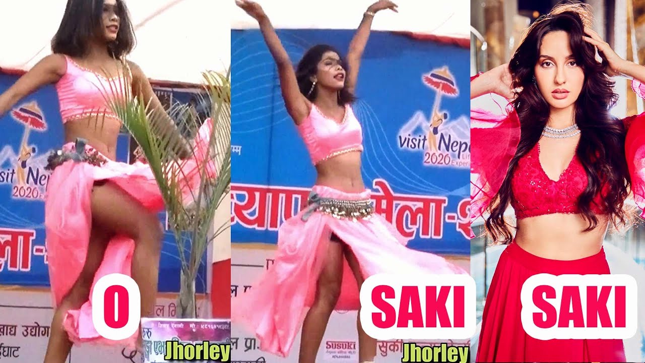 O SAKI SAKI DANCE Video BY NEPALI GIRL