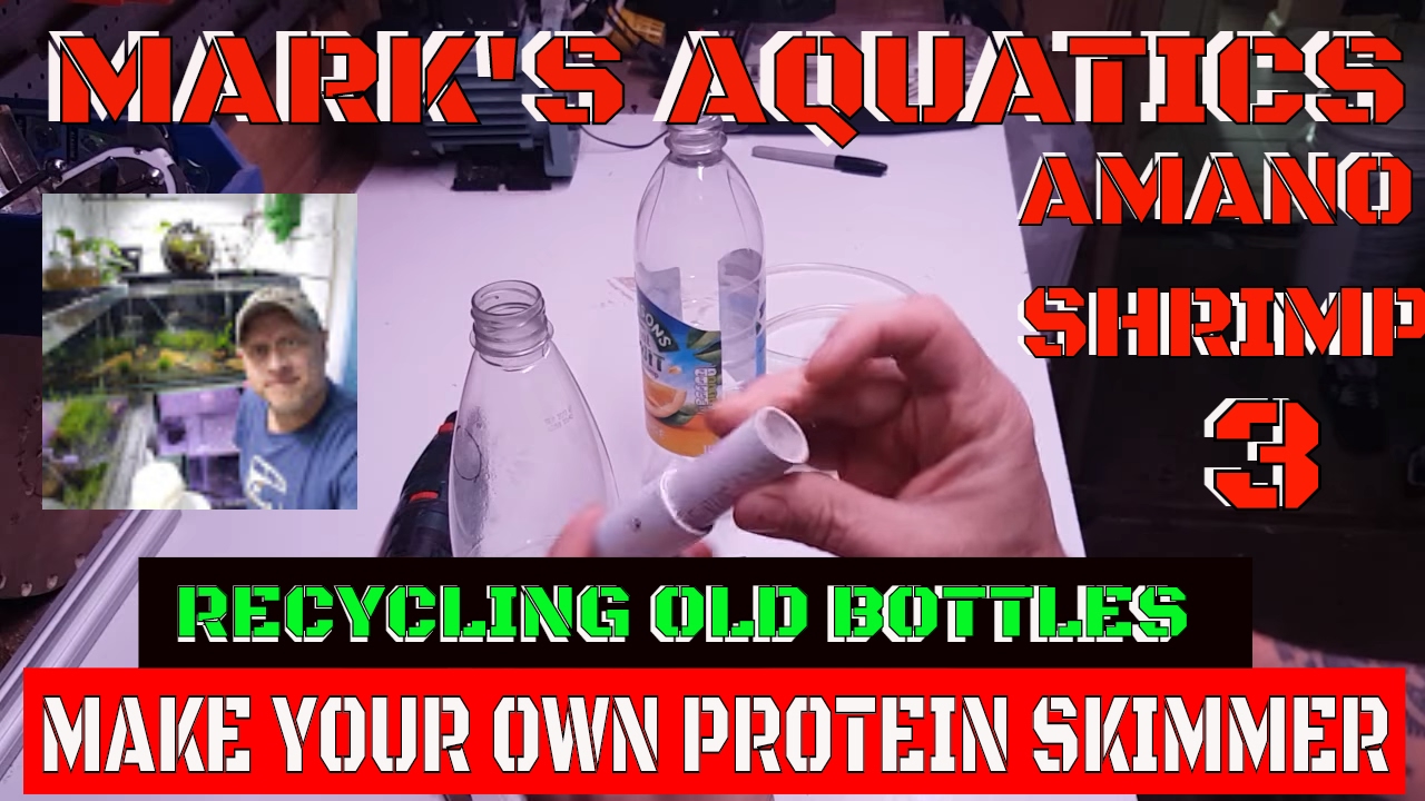 PLASTIC BOTTLE  PROTEIN SKIMMER