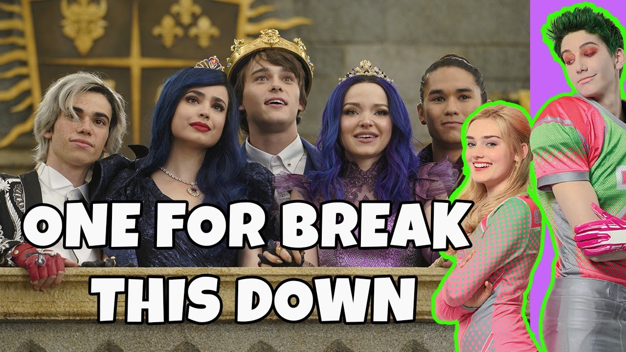 MASHUP 🎶 - One for Break This Down | ZOMBIES 2 X DESCENDANTS 3