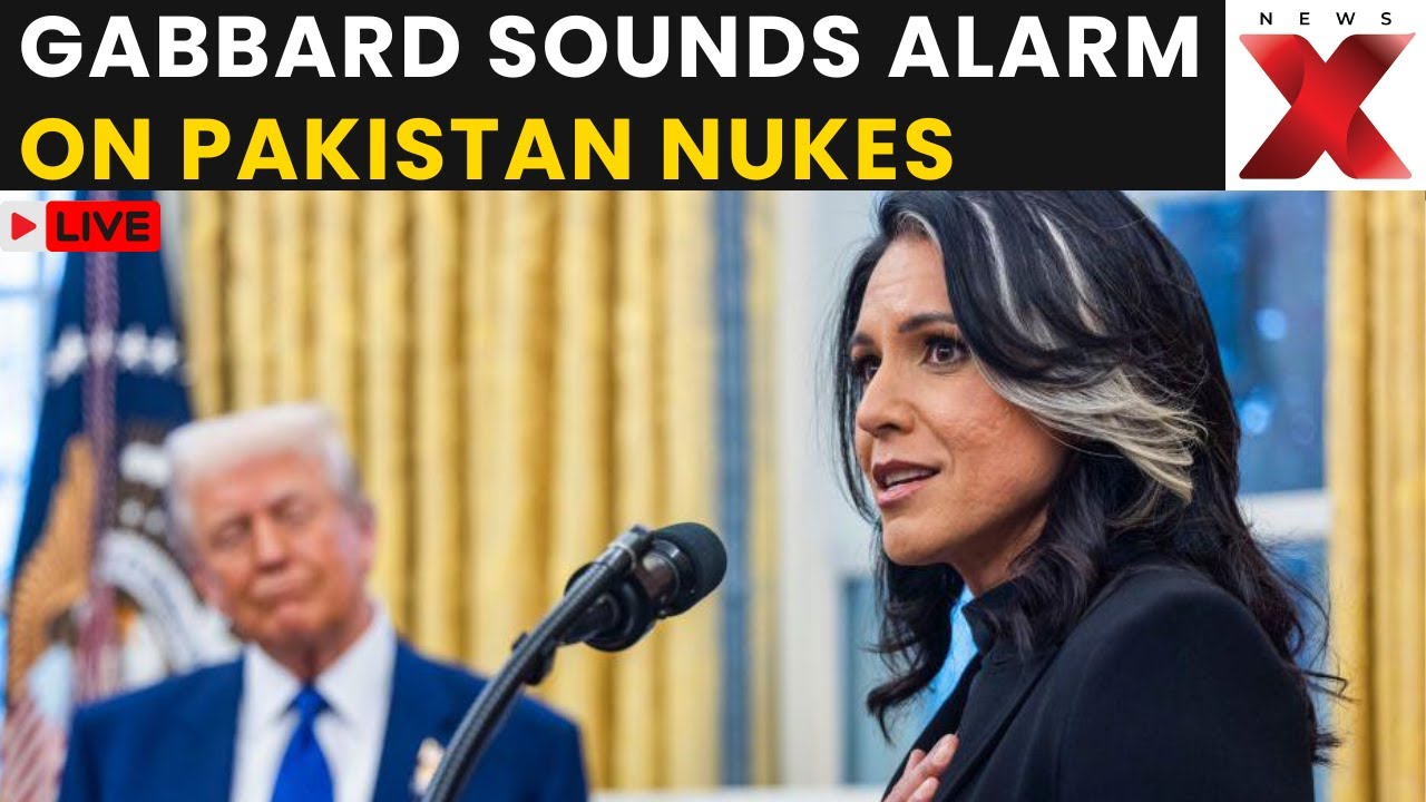 Tulsi Gabbard LIVE: Warns Pakistan Nuclear Threat Among Biggest Risks Facing US | NewsX