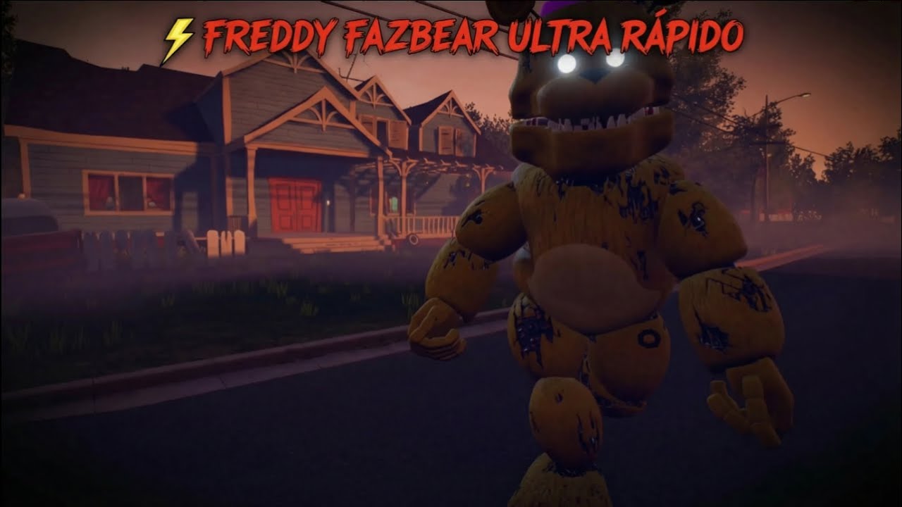 FREDDY FAZBEAR ULTRA RÁPIDO NO HELLO NEIGHBOUR!