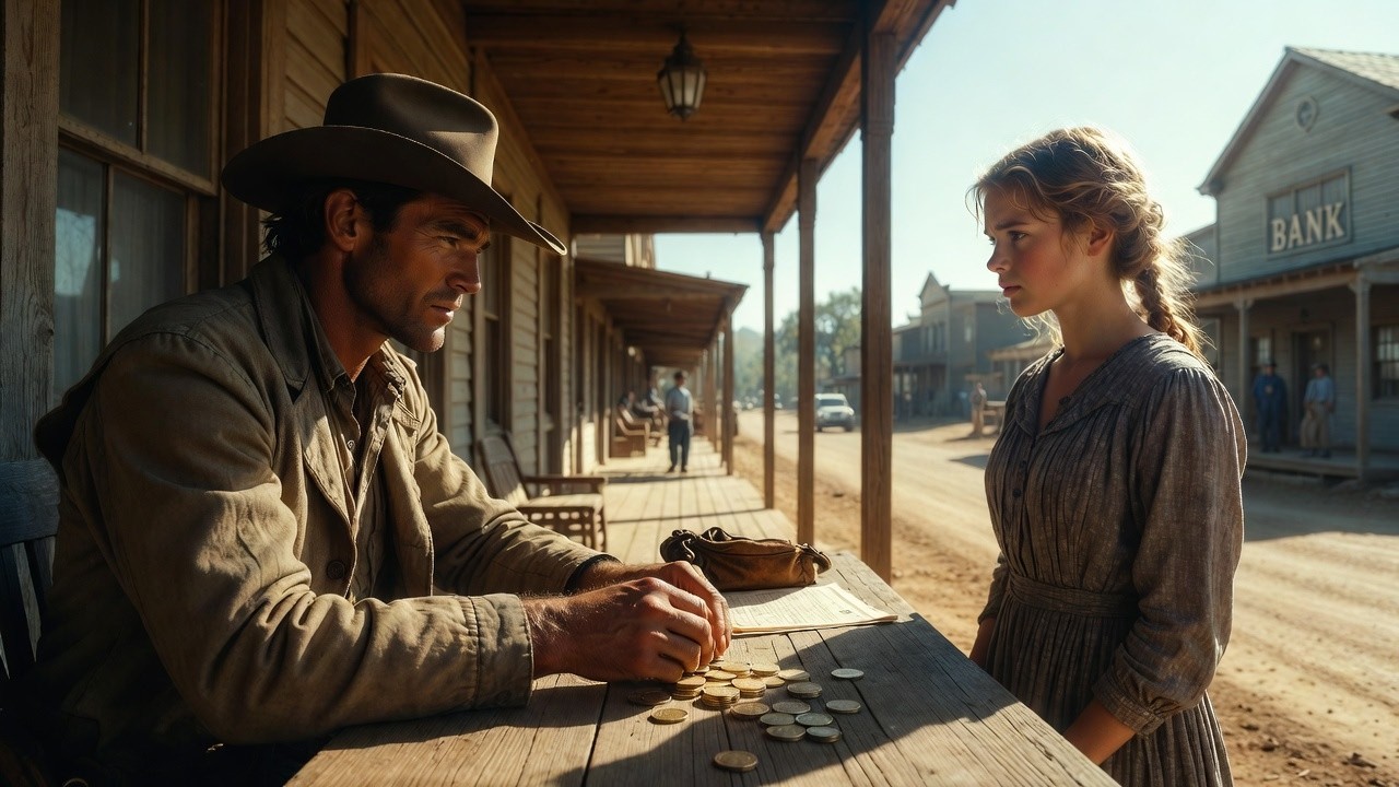 The Cowboy Arrived as They Seized Her Ranch—He Paid Her Debt and Sent Them Away