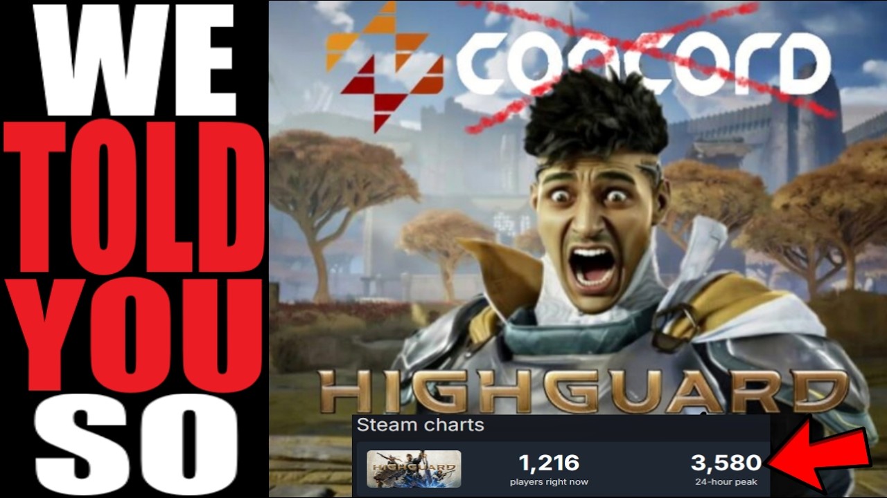 HAHAHA: Highguard ELIMINATES most of its devs just weeks after launch. This was Concord 2.0