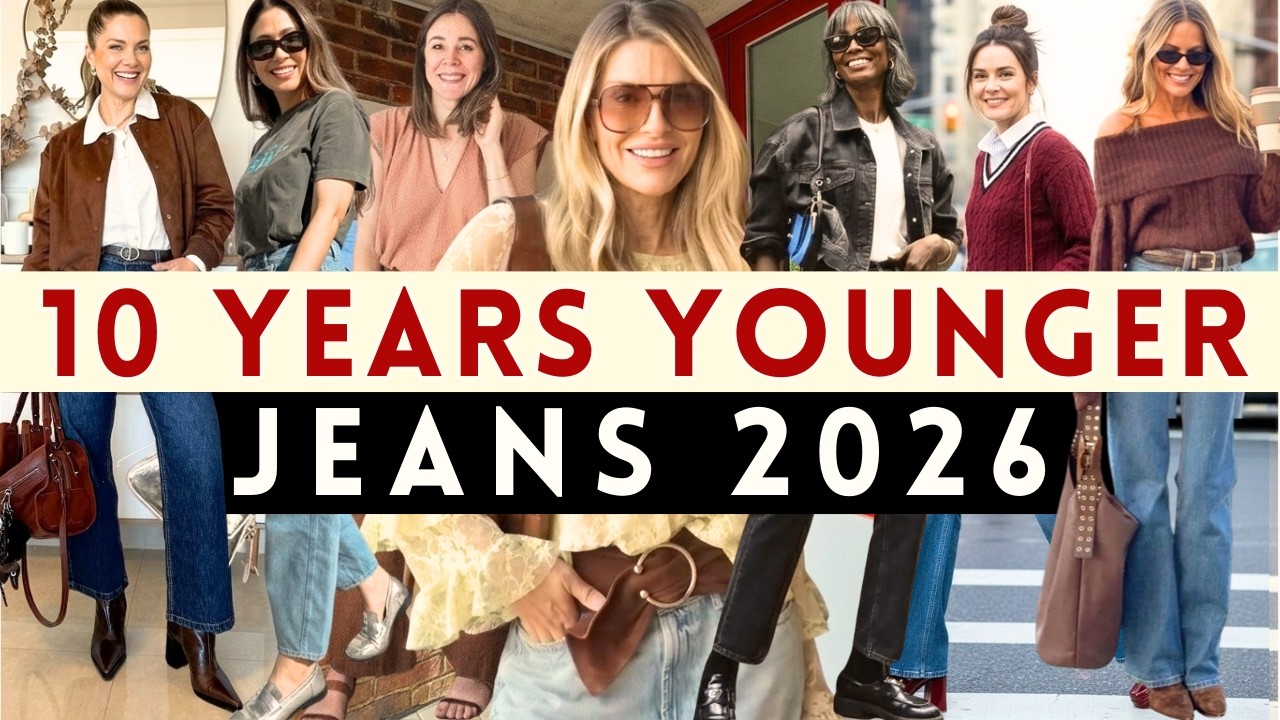 🔴Тренды джинсовой одежды 2026: выглядите на 10 лет моложе! Весенне-летние тренды джинсовой одежды!