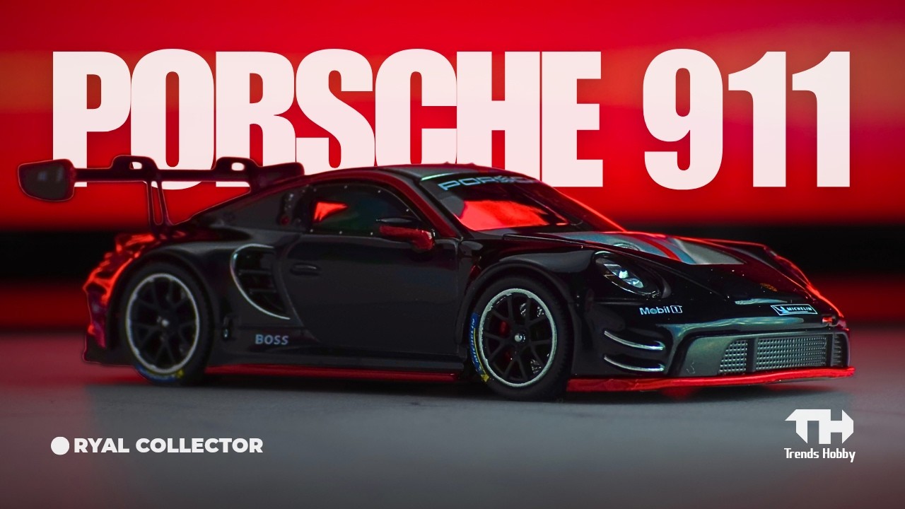 Porsche 911 GT3 R | Unboxing 📦 TRENDS HOBBY APAxpo2025 | Pieza LIMITADA 🔥