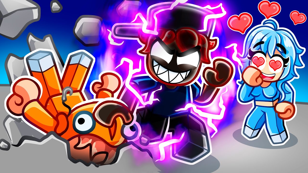 I Became DARK GARA to GET my GIRLFRIEND BACK in Roblox Strongest Battlegrounds…