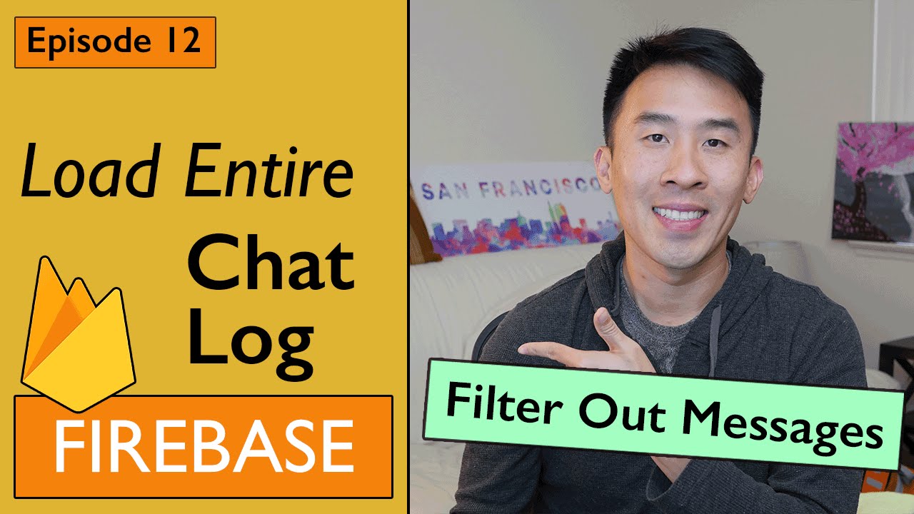 Swift: Firebase 3 - How to Load Entire Chat Log per User (Ep 12)