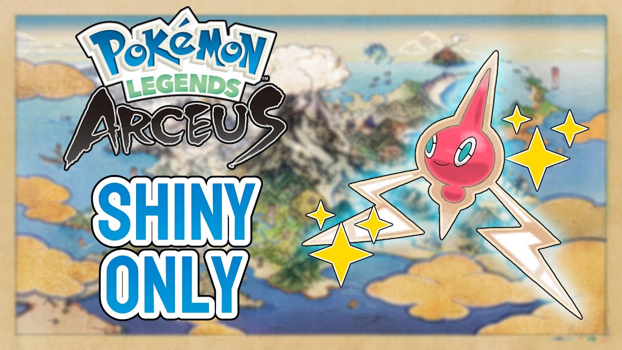Pok&eacute;mon Legends Arceus, но я могу использовать только SHINIES