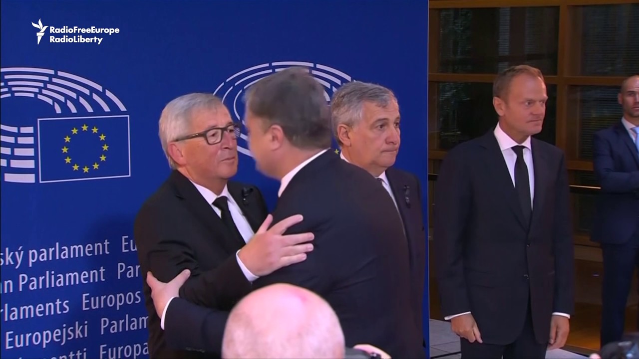 World Leaders Attend Memorial Ceremony For Former German Chancellor Kohl