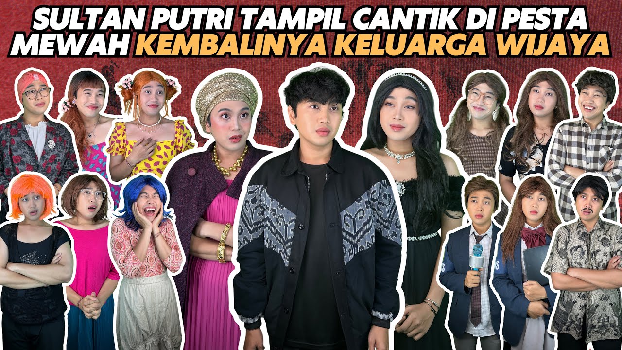 SULTAN PUTRI TAMPIL CANTIK DI PESTA MEWAH KEMBALINYA KELUARGA WIJAYA