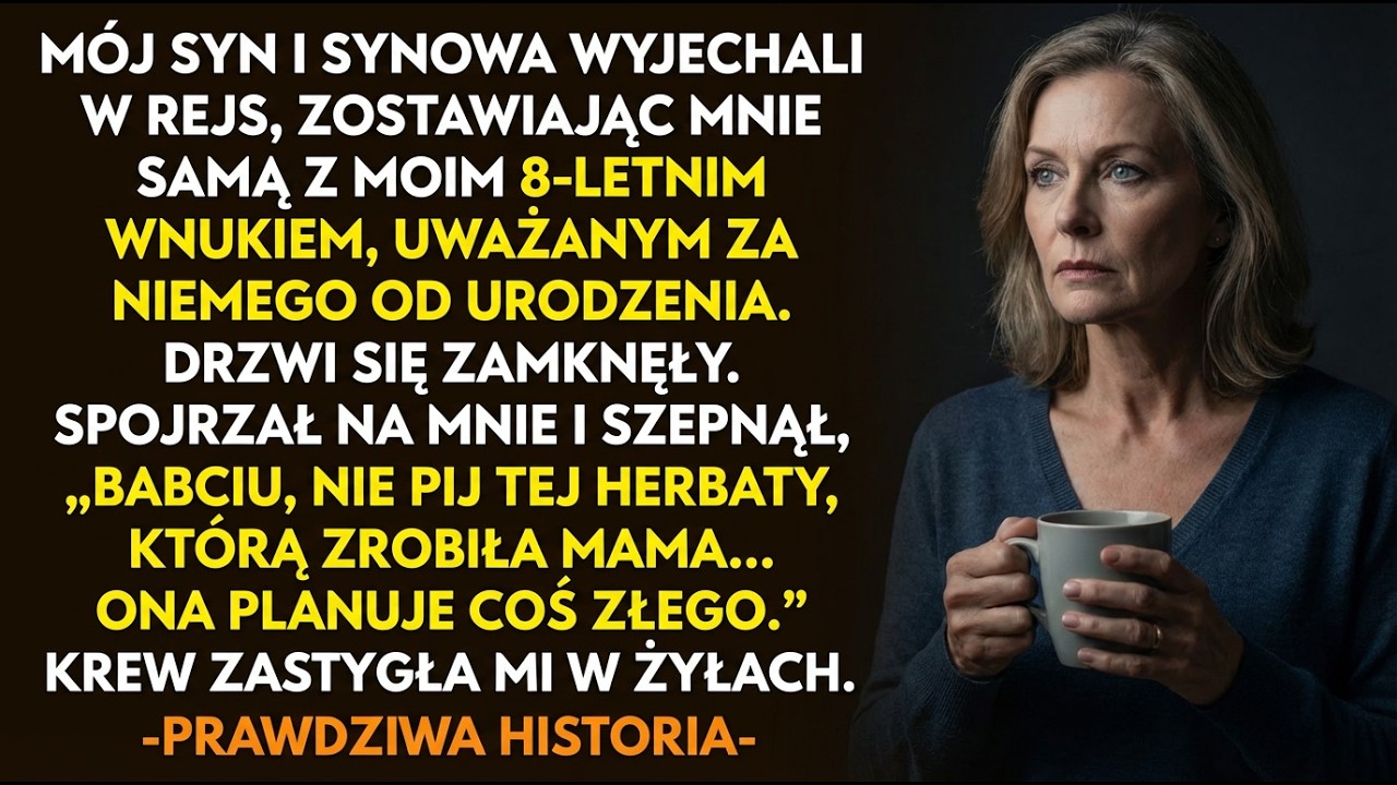 JEJ PRAWDZIWA HISTORIA Z TEKSASU 👵💔Mój wnuk przemówił po latach i uratował mi życie