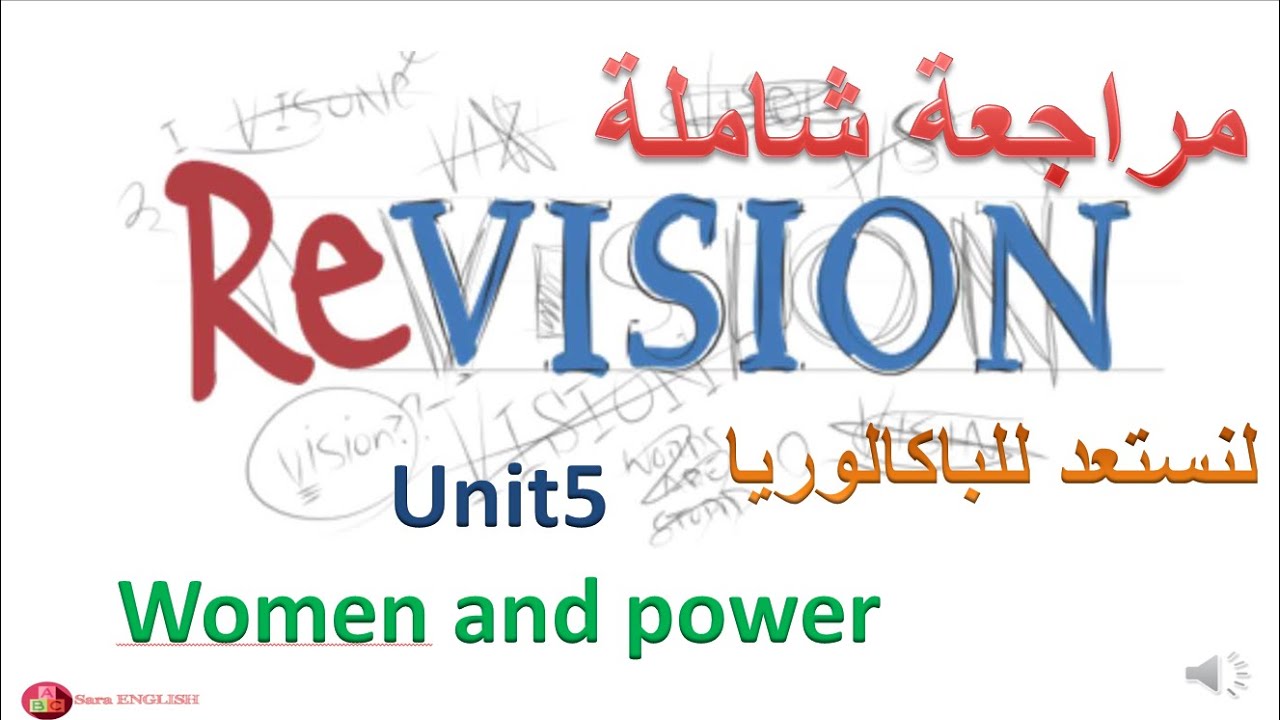 unit  5 (women and power) مراجعة شاملة و ملخصة