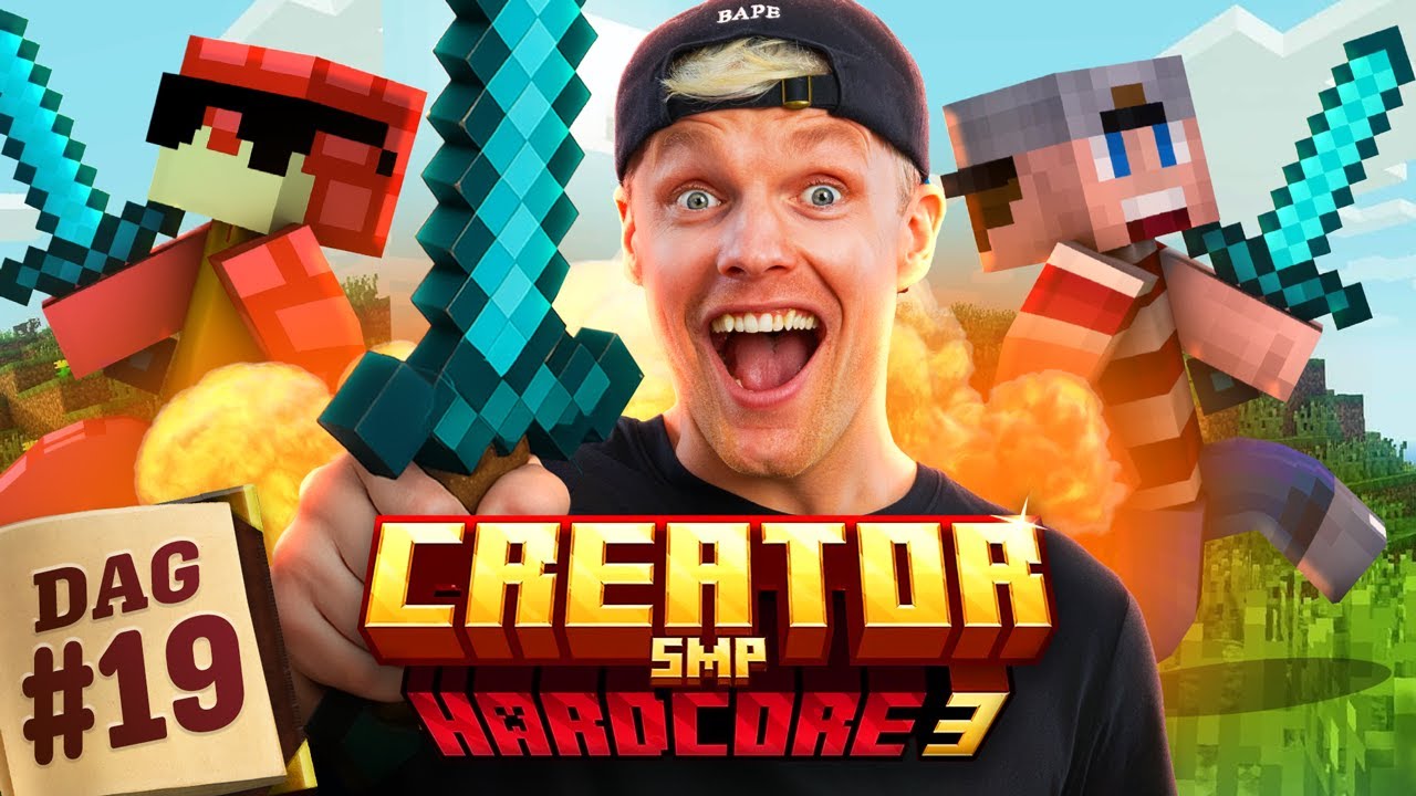 ENZO & PANGI SAMEN! - MINECRAFT SMP HARDCORE SURVIVAL DAG 19