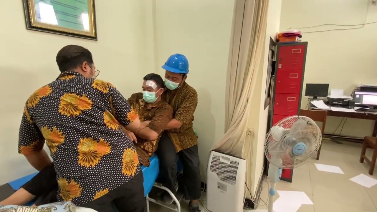 SOSIALISASI DAN SIMULASI MITIGASI BENCANA PUSKESMAS PUTATJAYA