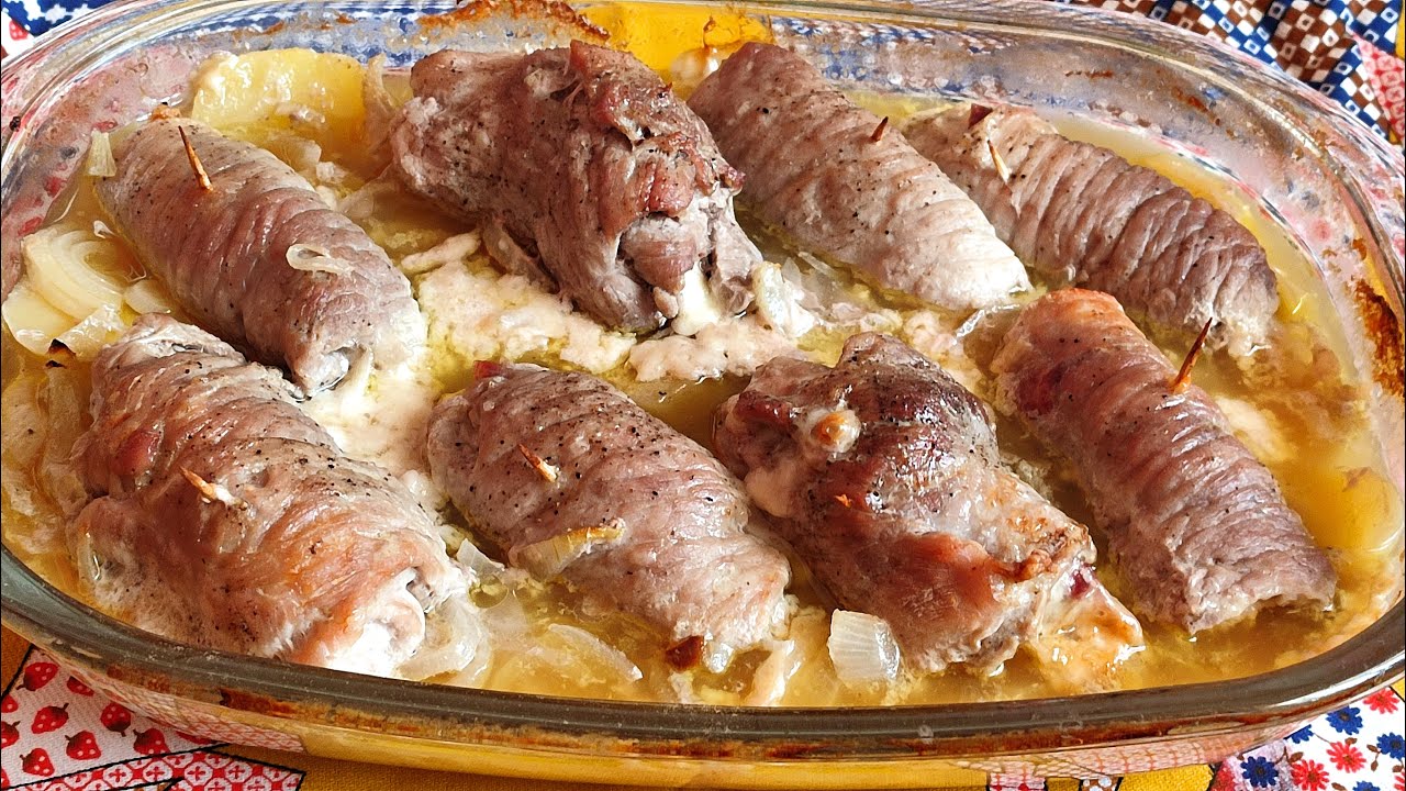 ROLLITOS DE CARNE RELLENOS DE JAMÓN Y QUESO 😋✔| El Dulce Paladar