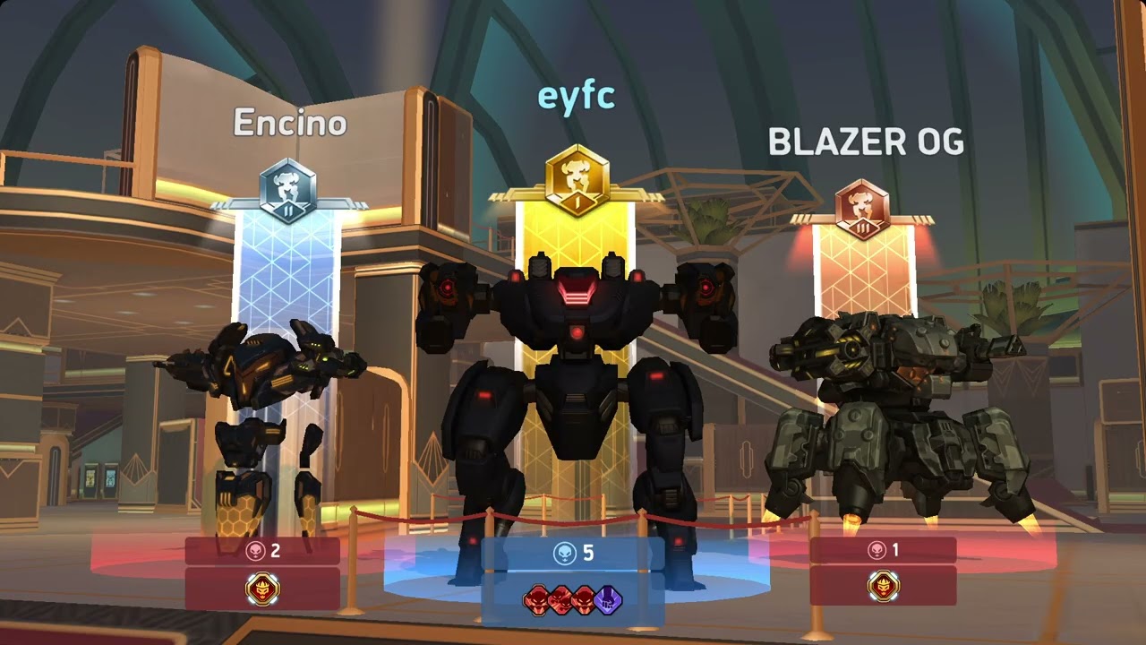 Mech Arena - Tournaments 15/07/2026 - 5 in 1