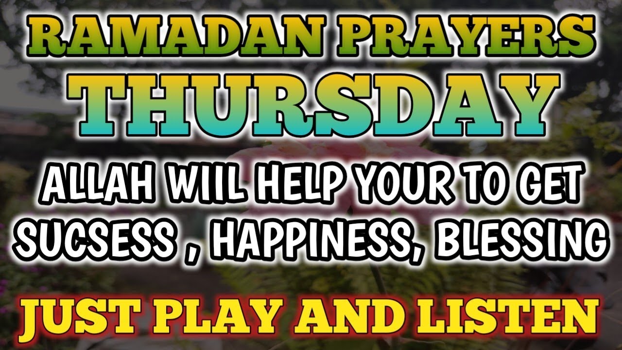 Powerfull Dua Ramadhan-blessed by 1000 angels, abundant sustenance, happiness in life, peace of mind