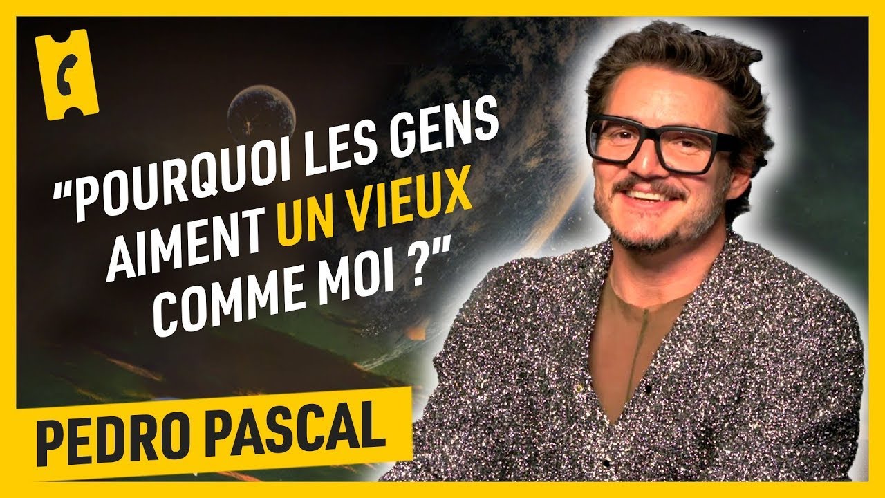 Pedro Pascal (The Mandalorian) ne comprend pas sa popularité sur le web !