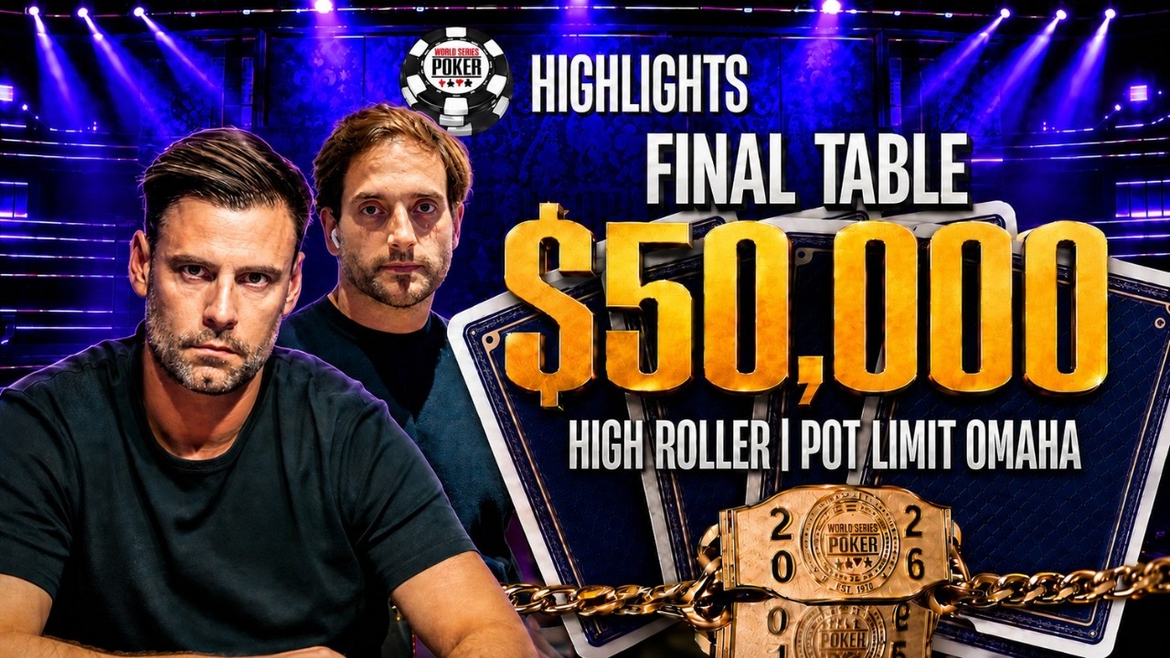 HIGHLIGHTS | $50,000 PLO High Roller  | Final Table