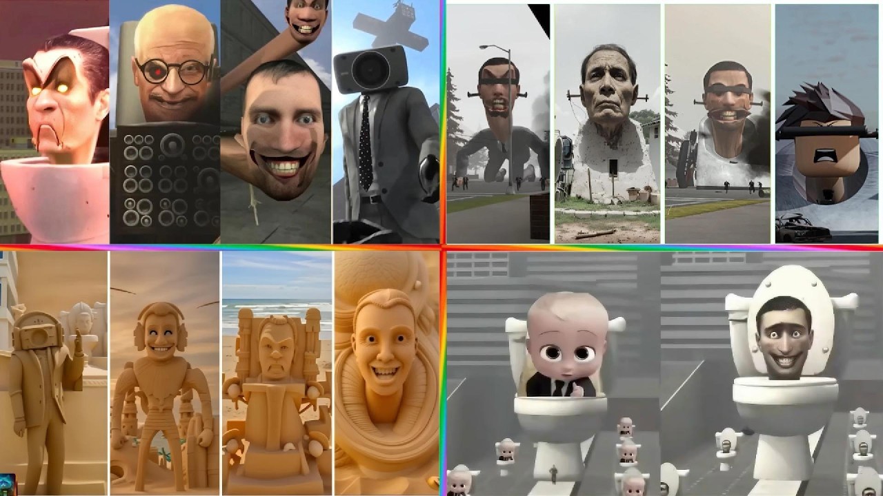 SKIBIDI TOILET MEGA BATTLE