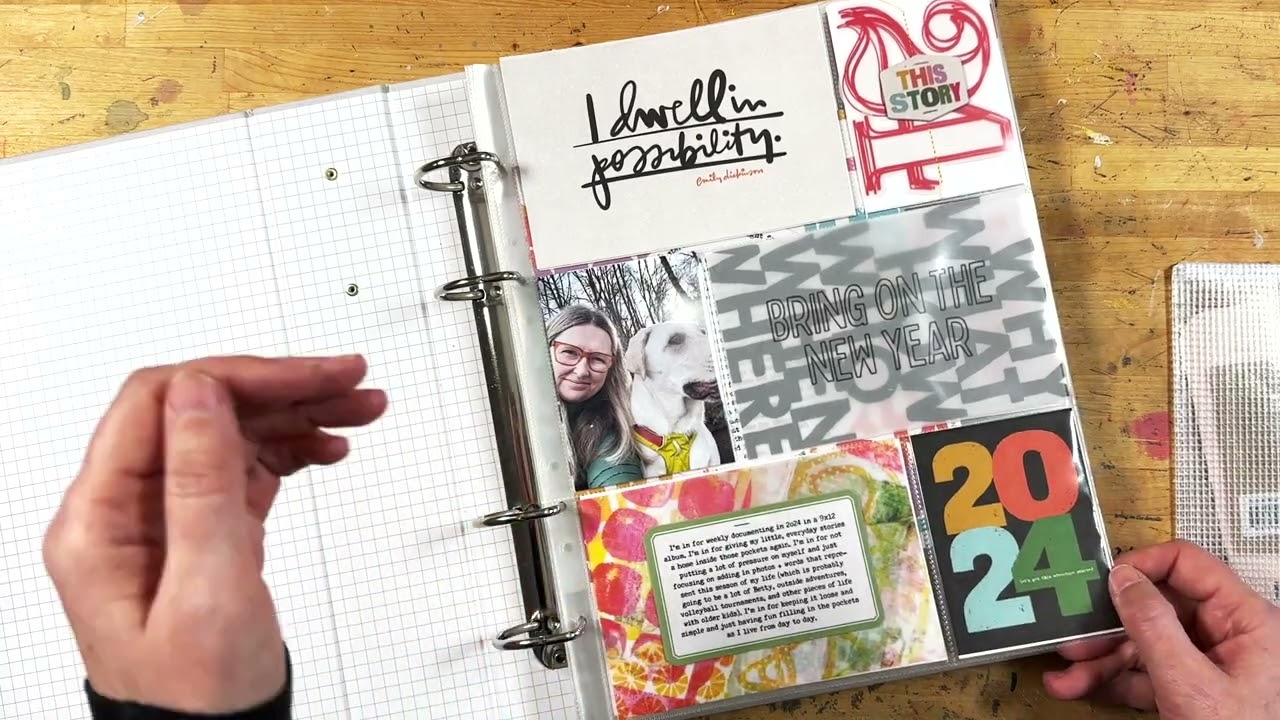 Returning To Project Life® + 2024 Week 01