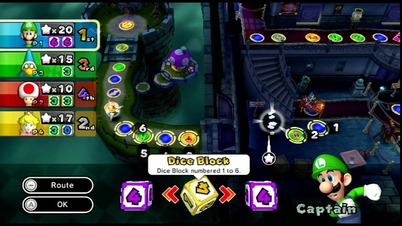 Mario Party 9 - 4-Player Boo's Horror Castle (Uncommentated)
