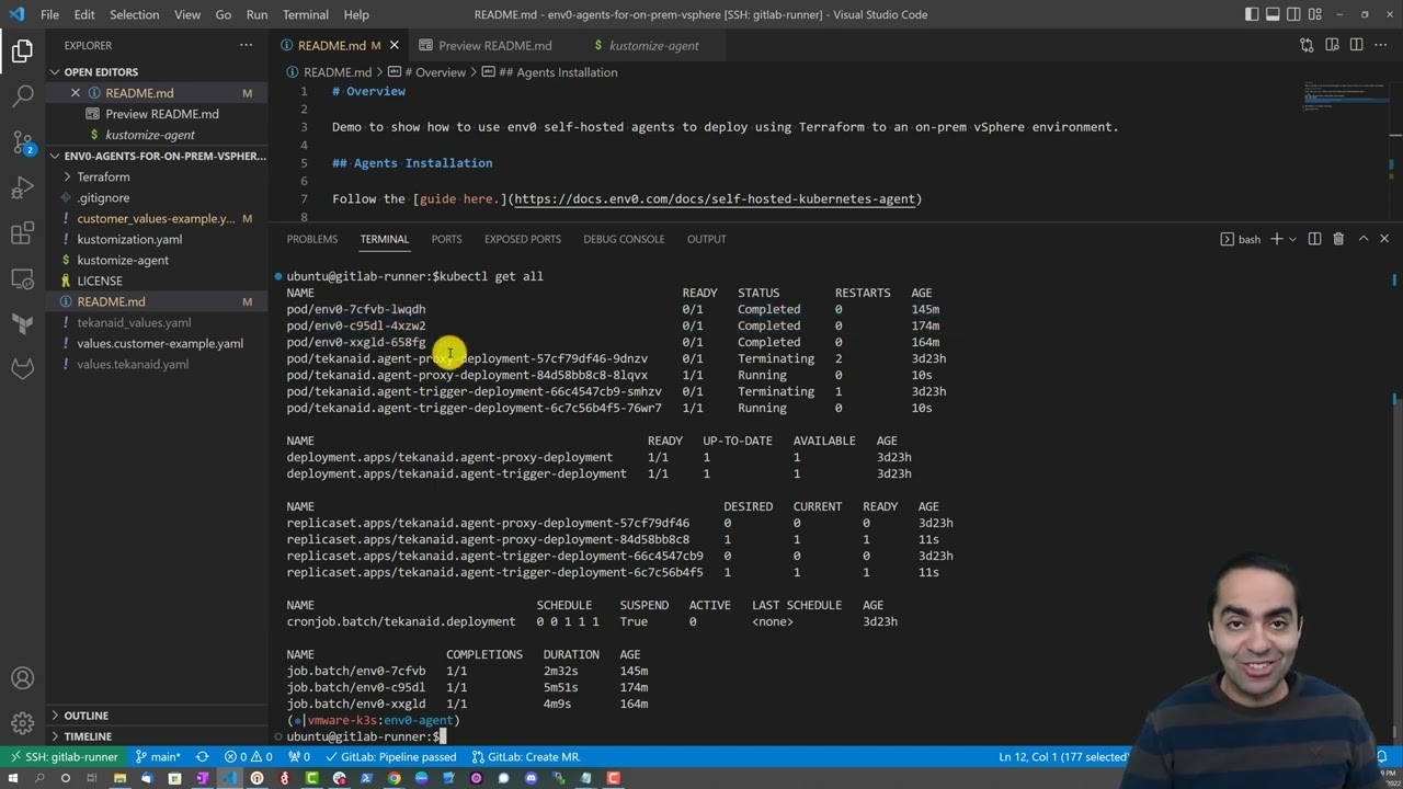 How to Add and Configure Self Hosted Agent for On-Premise Terraform Infrastructure Automation