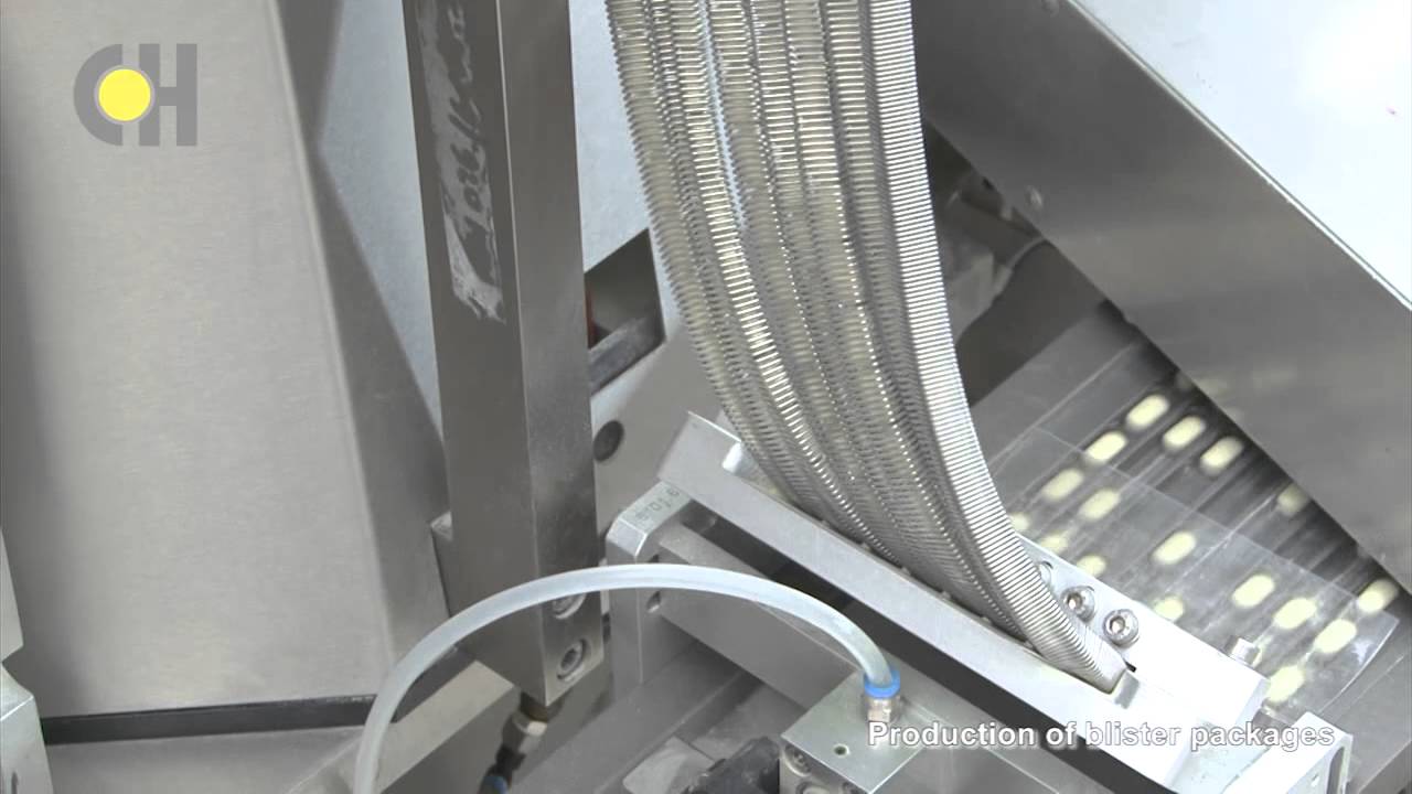 Produktion von Blisterverpackungen / Production of blister packages
