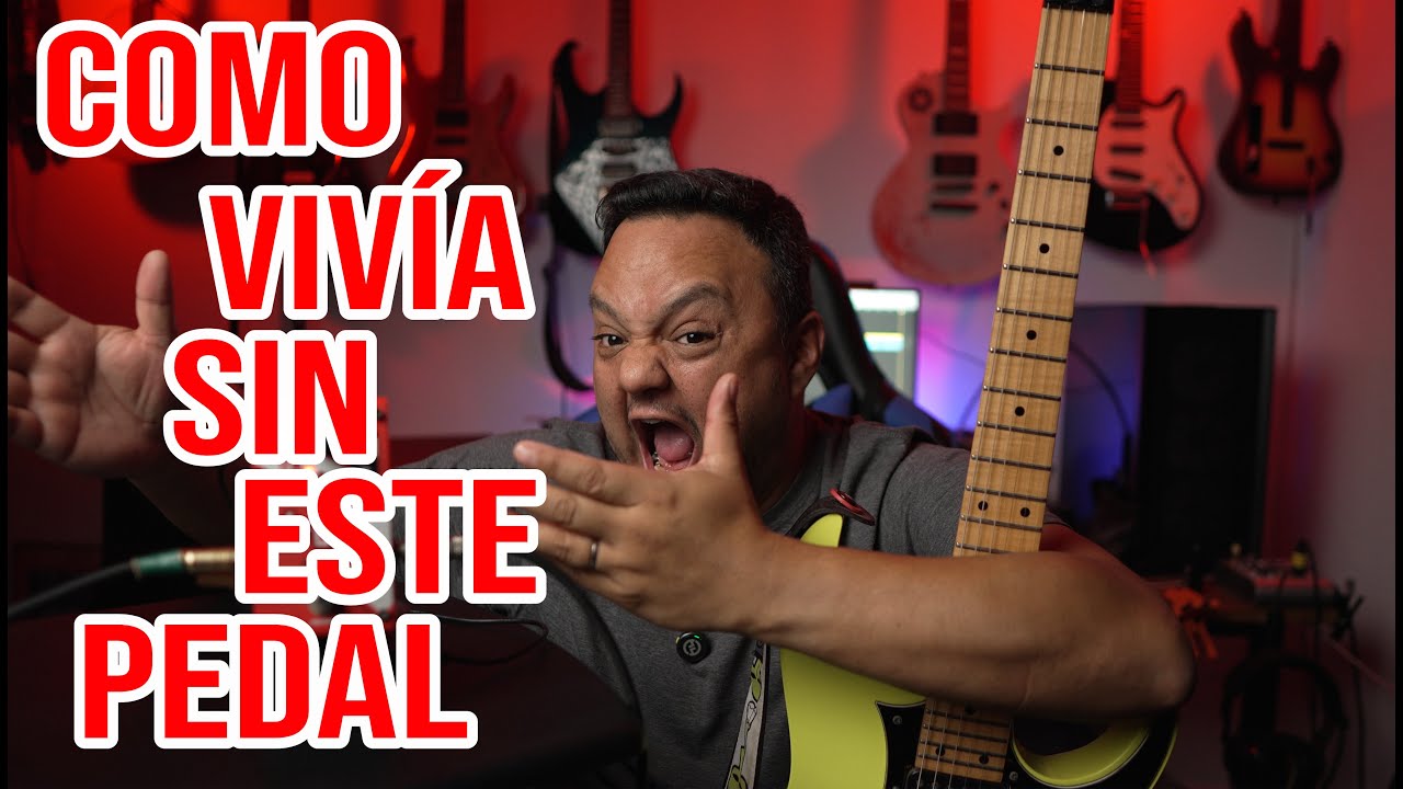 Como se podía vivir sin este pedal !!!