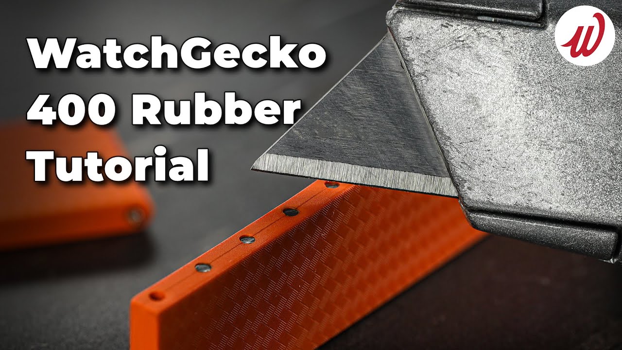 How to Cut a WatchGecko 400 Rubber Watch Strap